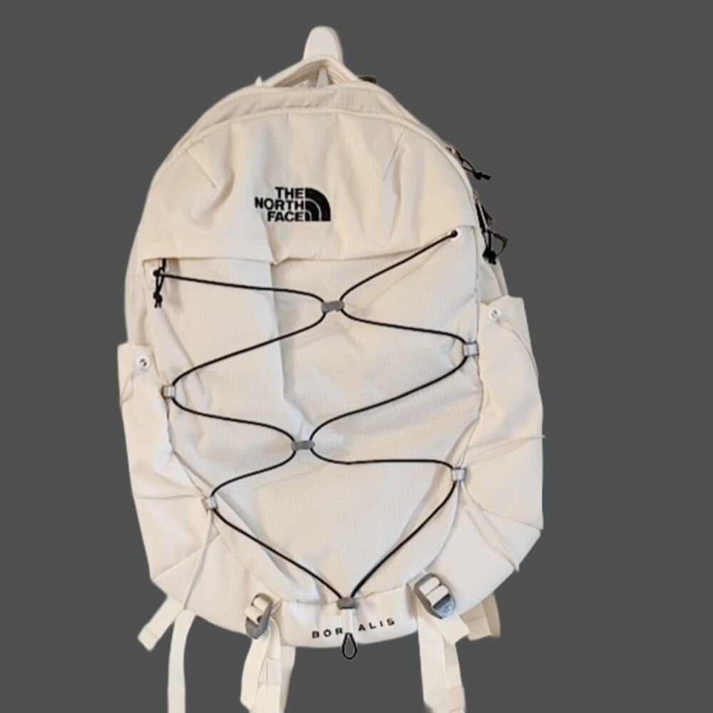 The North Face Borealis Backpack White Laptop Travel Hiking